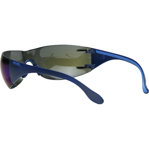 Adapt Lite Safety Glasses, Blue Mirror Lens, Anti-Fog/Anti-Scratch, ANSI Z87+/Meets/Exceeds CSA Z94.3 Sidevic Inc.