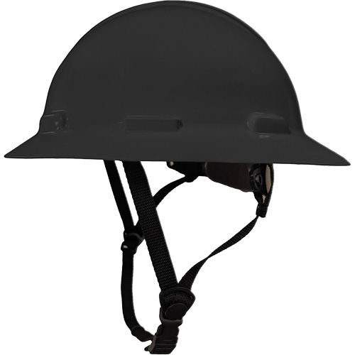 Casque de s&eacute;curit&eacute; &agrave; bordure compl&egrave;te LIDGUARD avec mentonni&egrave;re, R&eacute;pond aux normes CSA type 2, Suspension Rochet, Ventil&eacute; Sidevic Inc.