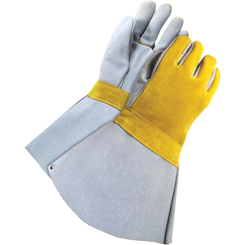 Lined Welder with 5" Cuff, Split Cowhide, Size One Size Sidevic Inc.