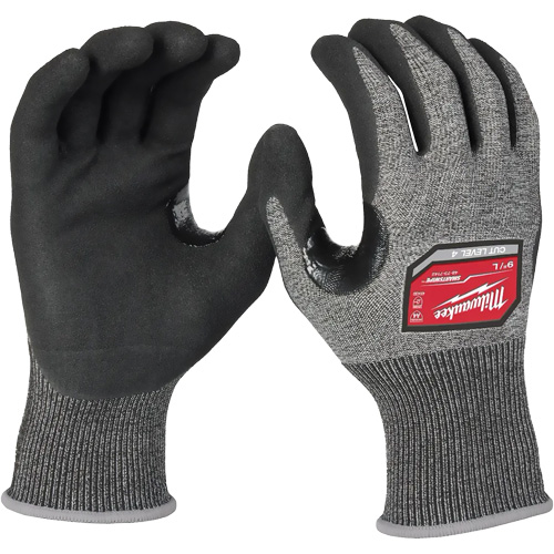 High-Dexterity Cut-Resistant Gloves, Size X-Large, 18 Gauge, Nitrile Coated, Polyethylene Shell, ANSI/ISEA 105 Level 4/EN 388 Level D Sidevic Inc.