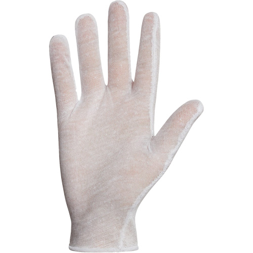 Superior&reg; ML40 Inspection Glove, Poly/Cotton, Hemmed Cuff, One Size Sidevic Inc.