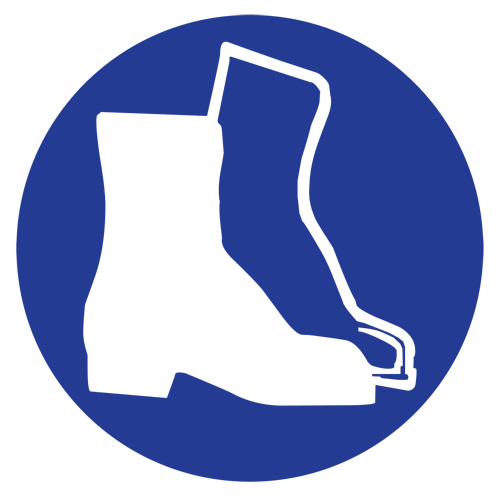 &eacute;tiquettes avec pictogramme Right to Know - Bottes, Vinyle, Feuille, 1" lo x 1-1/8" la Sidevic Inc.
