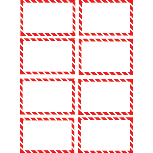 &eacute;tiquettes SIMDUT 100/bte, Vinyle, Feuille, 2-3/4" lo x 4-1/4" la Sidevic Inc.