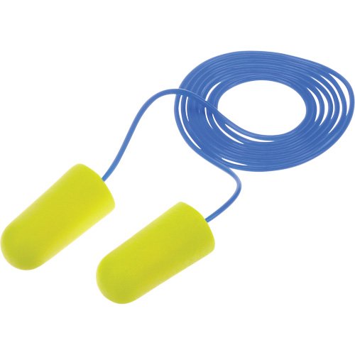 E-A-Rsoft Yellow Neon Earplugs, Bulk - Polybag, Corded Sidevic Inc.