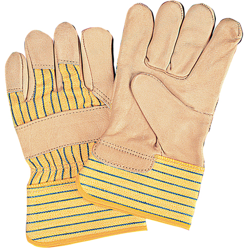 Standard-Duty Dry-Palm Fitters Gloves, Ladies, Grain Cowhide Palm, Cotton Inner Lining Sidevic Inc.