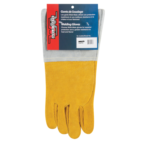 Gants de soudage TIG &agrave; ajustement sup&eacute;rieur, Cuir de daim refendu, Taille Petit Sidevic Inc.