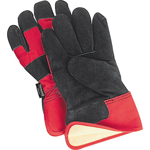 Superior Warmth Winter-Lined Fitters Gloves, Large, Split Cowhide Palm, Thinsulate Inner Lining Sidevic Inc.