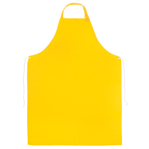 Tablier en PVC, PVC, Jaune, 35" la x 45" lo Sidevic Inc.