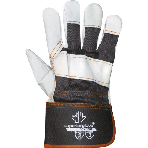 Endura&reg; Sweat-Absorbing Gloves, X-Large, Grain Cowhide Palm, Cotton Inner Lining Sidevic Inc.