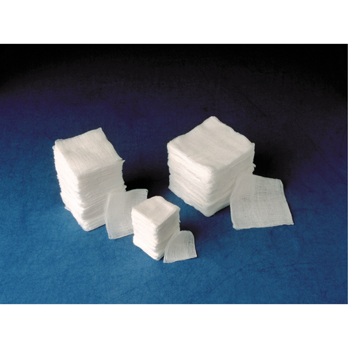 &eacute;ponges de gaze, Tampon, 4" lo x 4" la, Dispositif m&eacute;dical Classe 1 Sidevic Inc.