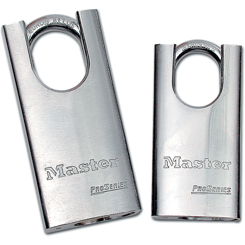 Shrouded Padlock, Keyed Different, Hardened Steel, 1-9/16" Width Sidevic Inc.