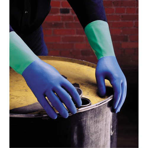 Gants Protector, Taille 6/Petit/6,5, 13" lo, Nitrile/Latex de caoutchouc, Doublure en Ouat&eacute;e, 28 mils Sidevic Inc.