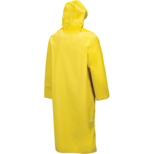 V&ecirc;tements imperm&eacute;ables Hurricane ignifuges et r&eacute;sistants &agrave; l'huile, manteau de 48', 5T-Grand, Jaune Sidevic Inc.