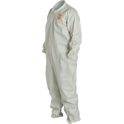 ProShield&reg; 60 Coveralls, Small, White, Microporous Sidevic Inc.
