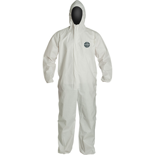 ProShield&reg; 60 Coveralls, Small, White, Microporous Sidevic Inc.
