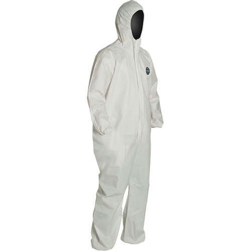 ProShield&reg; 60 Coveralls, Small, White, Microporous Sidevic Inc.
