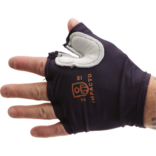 Tool Grip Fingerless Glove with Web Pad - Left, Size X-Small, Suede Palm Sidevic Inc.