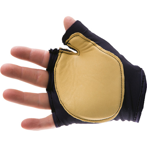 Gant antichoc sans doigts &agrave; prise d'outil, main gauche, Taille T-petit, Paume Cuir fleur Sidevic Inc.
