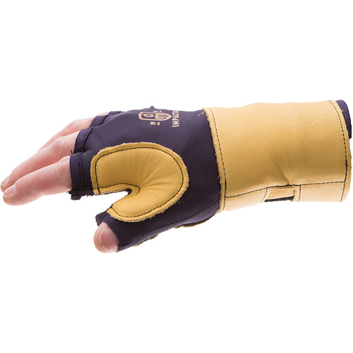Premium Impact & Repetitive Strain Protective Right-Hand Glove, Size X-Small, Grain Leather Palm Sidevic Inc.