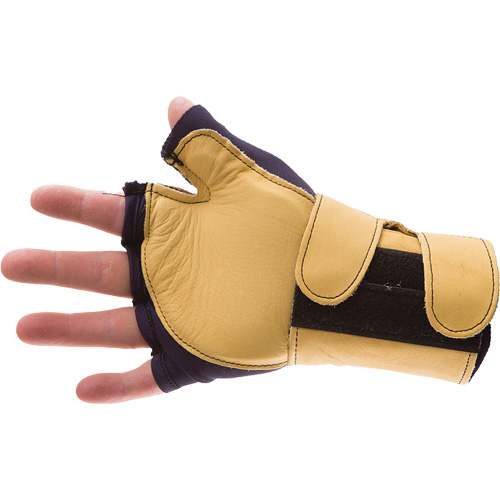 Premium Impact & Repetitive Strain Protective Right-Hand Glove, Size X-Small, Grain Leather Palm Sidevic Inc.