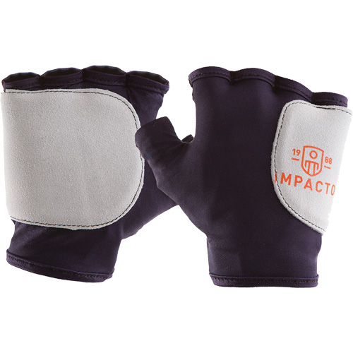 Palm/Side Fingerless Protection Gloves - Right, X-Small, Suede Palm, Slip-On Cuff Sidevic Inc.