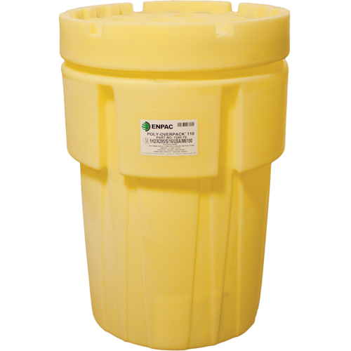 Poly-Overpack&reg; 110 Salvage Drum, 103 US gal., Stationary Sidevic Inc.