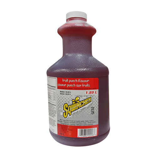 Sqwincher&reg; Rehydration Drink, Concentrate, Fruit Punch Sidevic Inc.