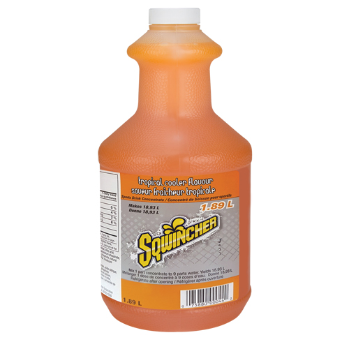 Sqwincher Boisson de r&eacute;hydratation, Concentr&eacute;, Fraîcheur tropicale Sidevic Inc.