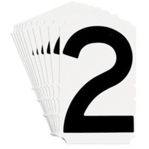 &eacute;tiquettes de lettres et chiffres gothiques individuels Quick-Align, 2, 4" h, Noir Sidevic Inc.