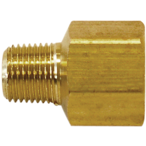 ADAPTEUR HEXAGONAL (M)NPT1/8"-(F)NPT 1/4", Laiton Sidevic Inc.