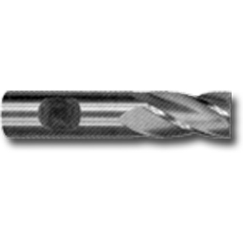 Weldon Shank End Mill, 13/16" Dia., 4 Flutes, High Speed Steel Sidevic Inc.
