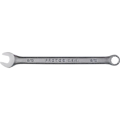 Combination Wrench, 12 Point, 5/16", Satin Finish Sidevic Inc.
