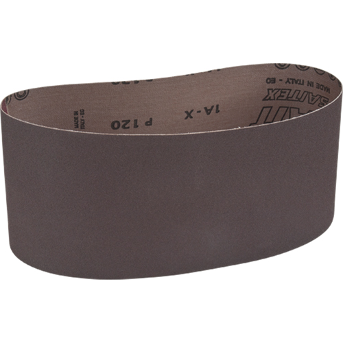 Courroie abrasive pour ponceuse portative, 4" la x 24" lo, Oxyde d'aluminium, Grain 120 Sidevic Inc.
