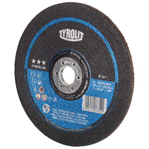 Grinding Wheel, 7" x 9/32", 7/8" Arbor, Type 27 Sidevic Inc.