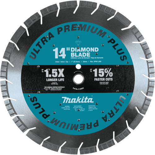 Lame diamant &agrave; bordure segment&eacute;e Ultra-Premium Plus Sidevic Inc.