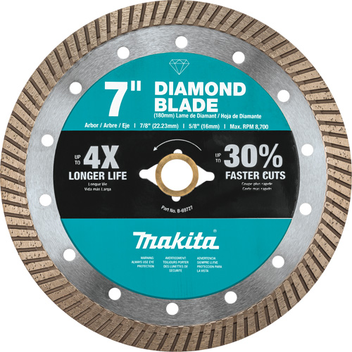 Lame diamant&eacute;e &agrave; usage g&eacute;n&eacute;ral Turbo Sidevic Inc.