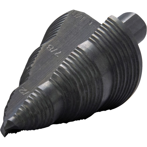 #9 Multi-Hole Step Bit, 3/16" - 1-1/8" , High Speed Steel Sidevic Inc.