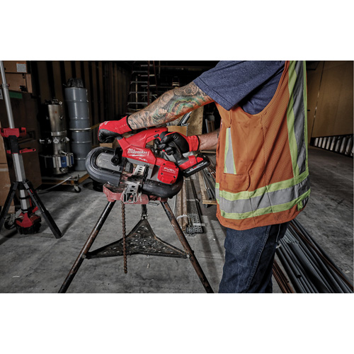 Trousse de scie &agrave; lame-ruban compacte &agrave; g&acirc;chette double M18 Fuel, 18 V Sidevic Inc.