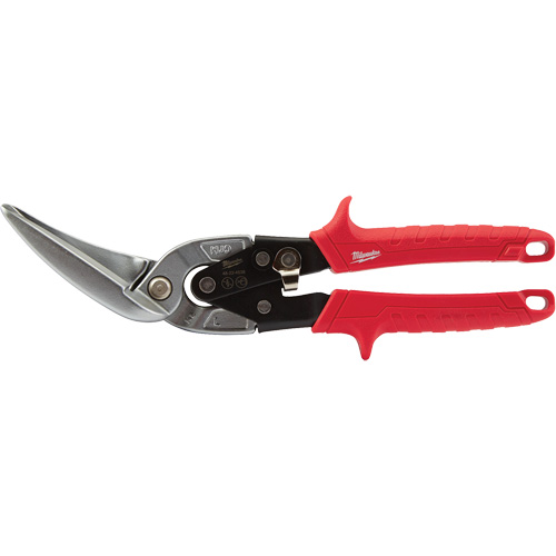 Long-Cut Offset Aviation Snips, 3" Cut Length, Straight/Left Cut Sidevic Inc.