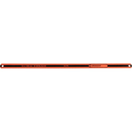 Hacksaw Replacement Blade, Bi-Metal, 12" L, 24 TPI Sidevic Inc.