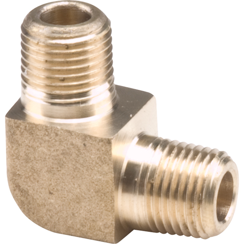 Coudes de tuyau 90° m&acirc;le, 1/4" x 1/8" dia., Laiton Sidevic Inc.