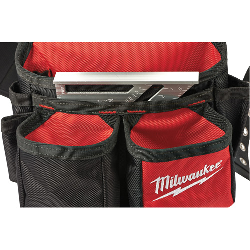Contractor Work Belt With  Suspension Rig, Nylon, Black Sidevic Inc.