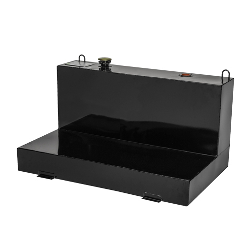 R&eacute;servoir de transfert pour carburant en acier, Acier, Capacit&eacute; 100 gal., Noir Sidevic Inc.
