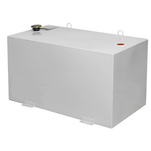 Steel Fuel Transfer Tank, Steel, 100 Gal. Capacity, White Sidevic Inc.
