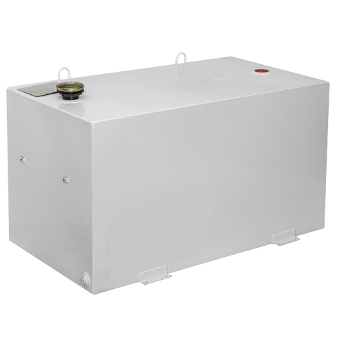Steel Fuel Transfer Tank, Steel, 100 Gal. Capacity, White Sidevic Inc.