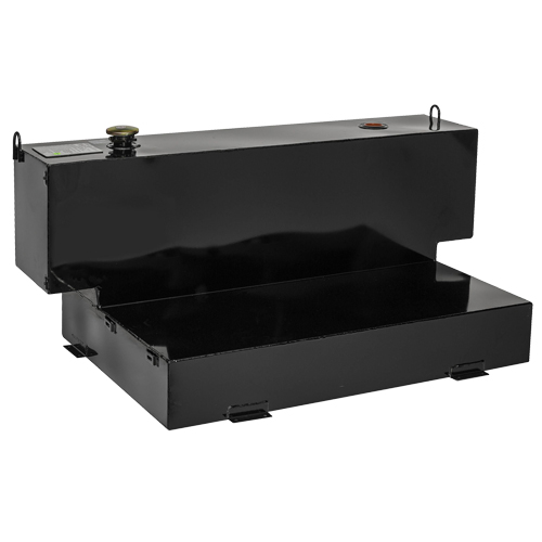 R&eacute;servoir de transfert pour carburant en acier, Acier, Capacit&eacute; 100 gal., Noir Sidevic Inc.