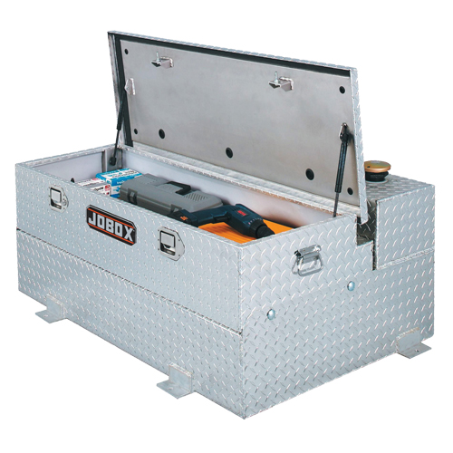 R&eacute;servoir de transfert pour carburant & coffre en aluminium, Aluminium, Capacit&eacute; 74 gal., Argent Sidevic Inc.