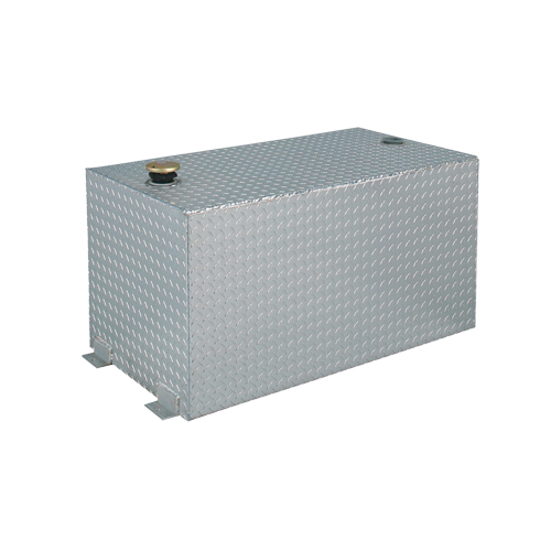 R&eacute;servoir de transfert pour carburant en aluminium, Aluminium, Capacit&eacute; 100 gal., Argent Sidevic Inc.