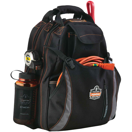 Sac &agrave; dos pour outils 5843 Arsenal, 13-1/2" lo x 8-1/2" la, Noir, Polyester Sidevic Inc.
