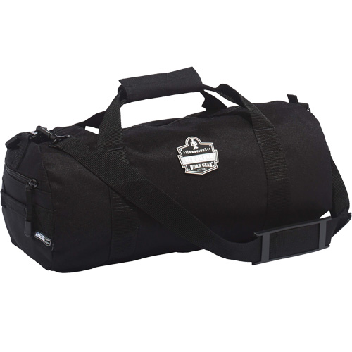 Sac polochon 5020 Arsenal, Polyester, 3 pochettes, Noir Sidevic Inc.